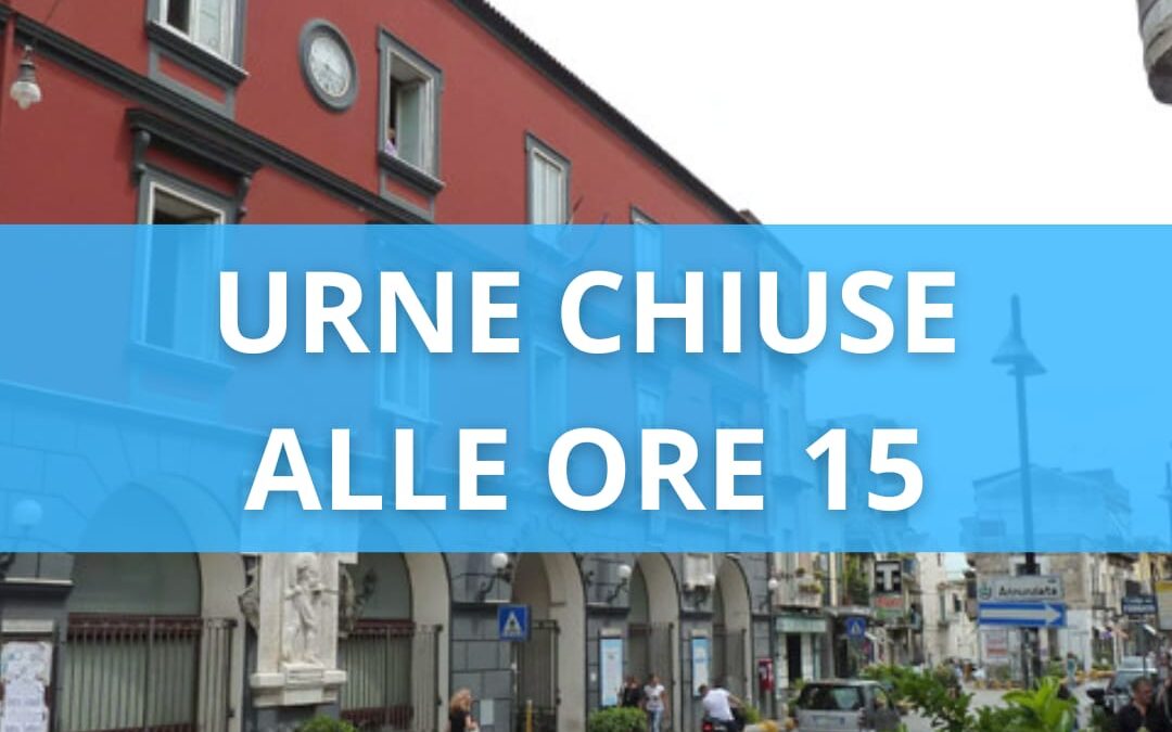 AMMINISTRATIVE 2023, URNE CHIUSE ALLE 15: AFFLUENZA DEFINITIVA AL 50,52%