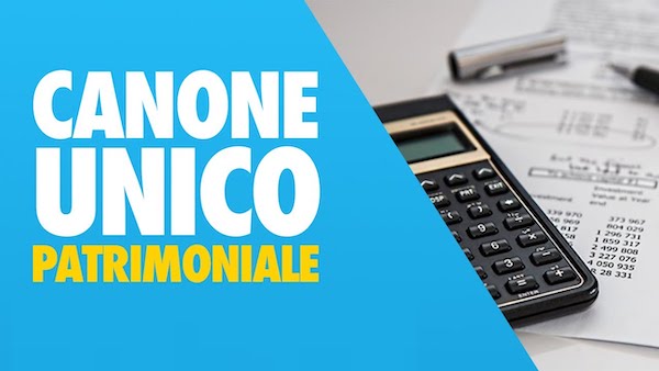 CANONE UNICO PATRIMONIALE: IN DISTRIBUZIONE GLI AVVISI BONARI